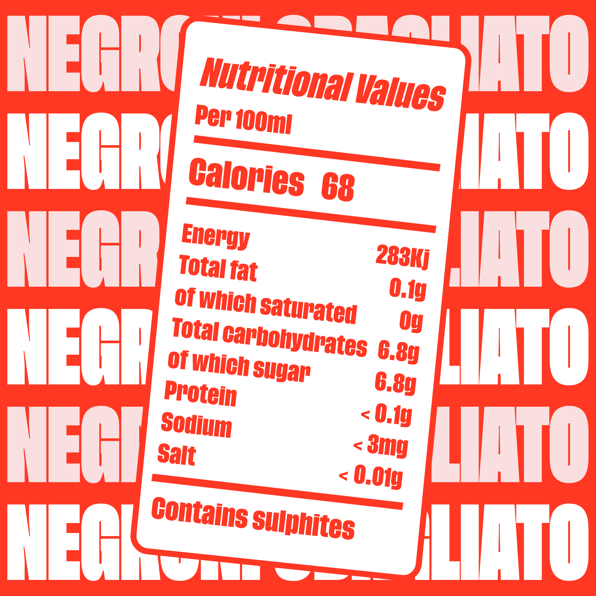 NEGRONI SBAGLIATO - Aperitivo Club